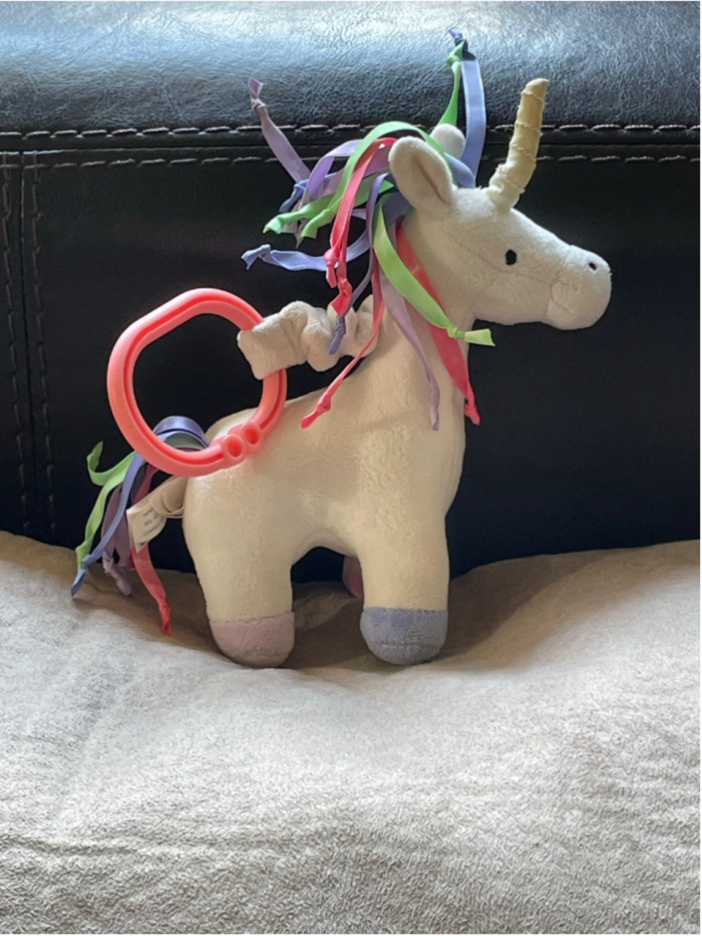 Jellycat Unicorn Stuffed Animal Baby Dangle Vibrating Sootherk